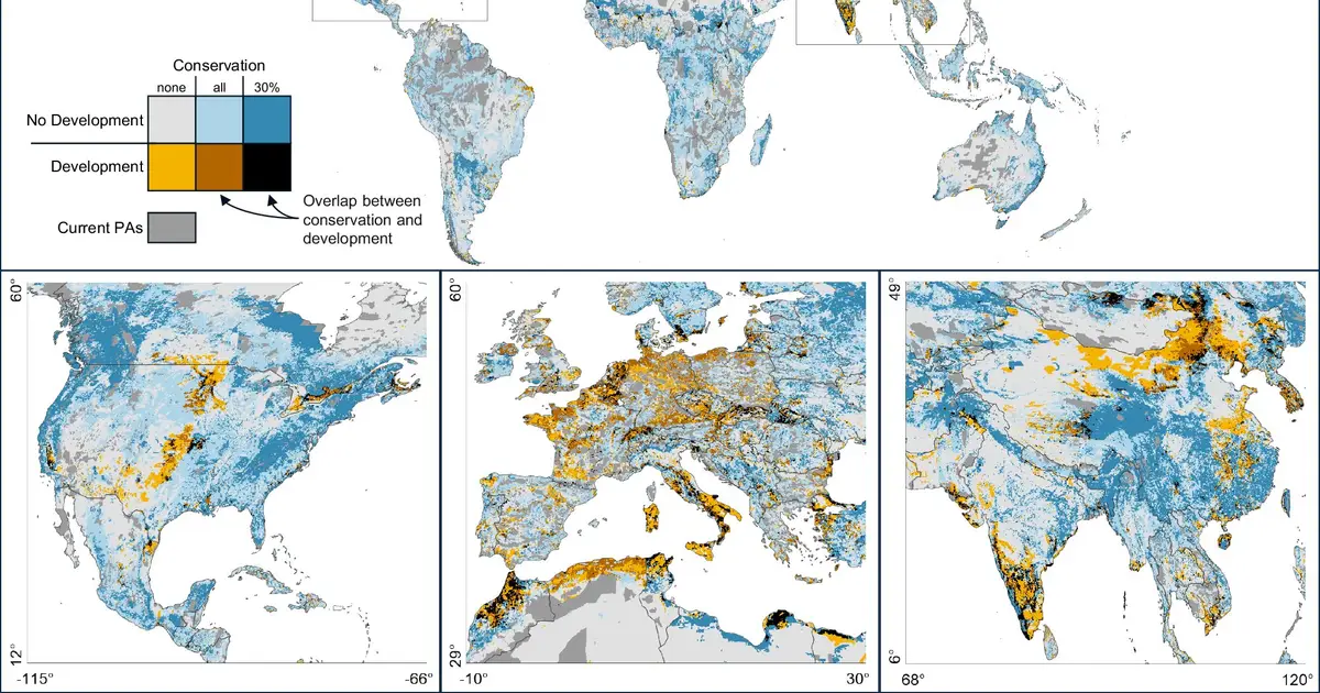 Integrated land planning could ease food, energy and biodiversity conflicts worldwide