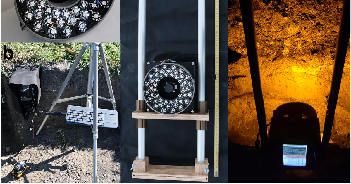 LEDs let archaeologists see the past in a new light