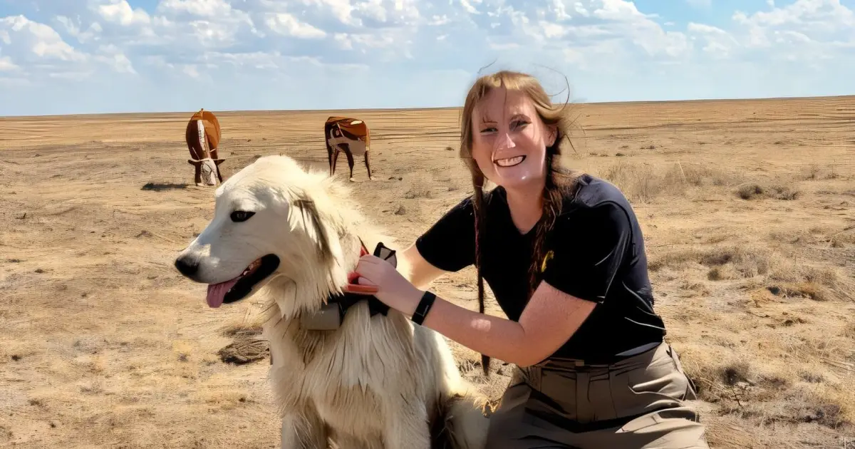 Livestock guardian dogs enlisted in efforts to conserve Texas' smallest fox