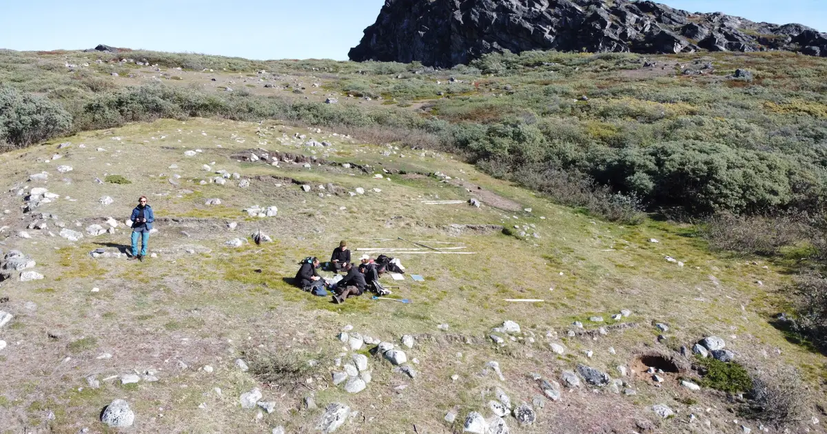 Frozen Greenland middens preserve 4,500 years of farms, seal hunts and toilets