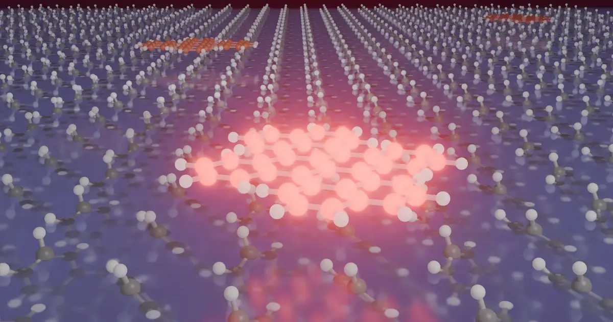Clean crystal surface lets single molecules hit ultimate quantum limit