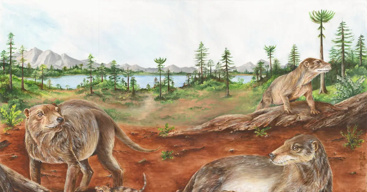 A 236-million-year-old fossil challenges the story of mammalian live birth