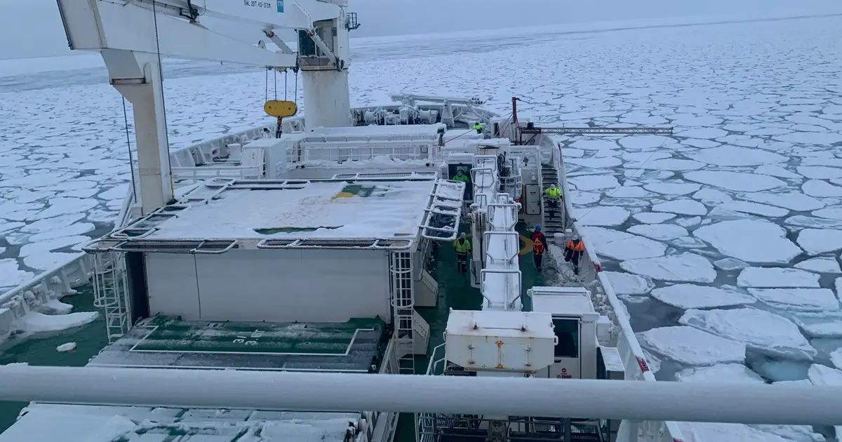 How sea-ice microbes survive the Southern Ocean's harsh winter has implications for climate change