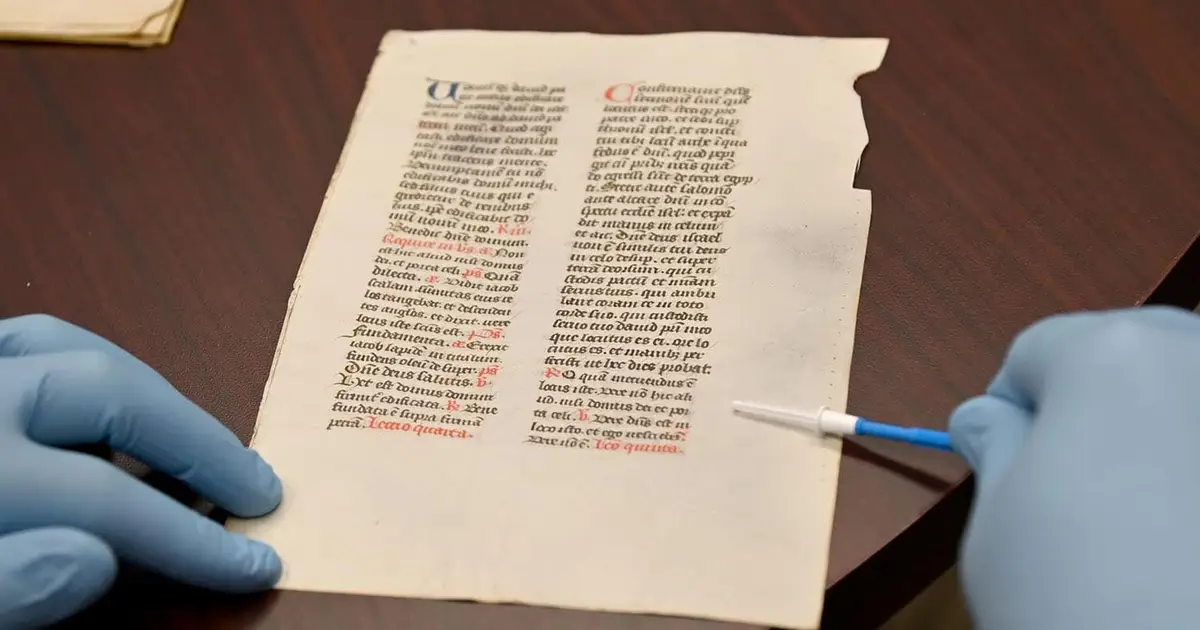Nondestructive DNA sampling reveals 1,300 years of secrets in historic parchments