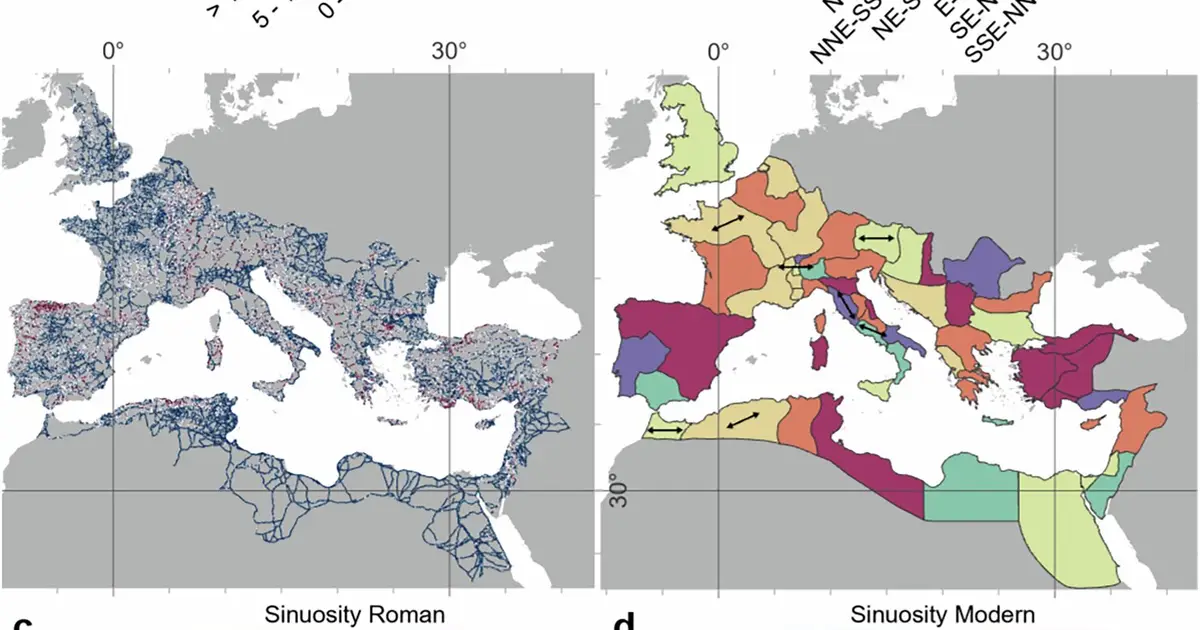 Not all roads lead to Rome: Research challenges what we think we know about Roman roads