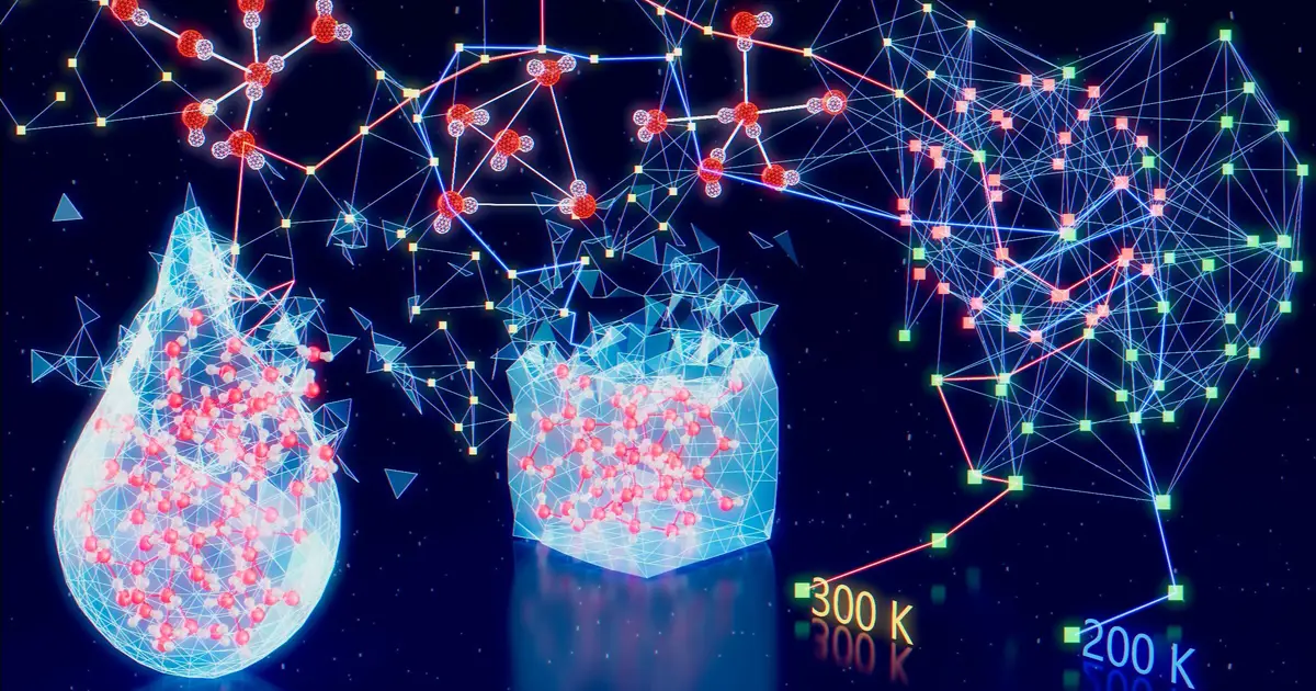 Researchers use AI to evaluate a systematic framework to describe molecular order in liquid water