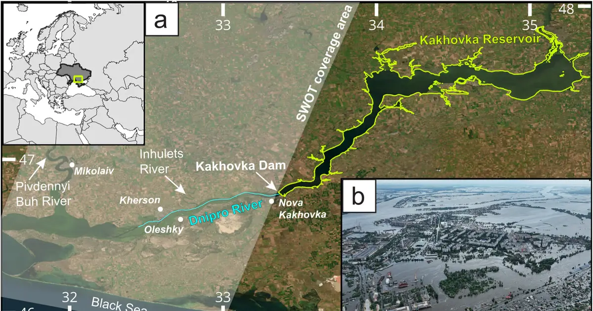 Rare satellite data reveal major limits in flood models
