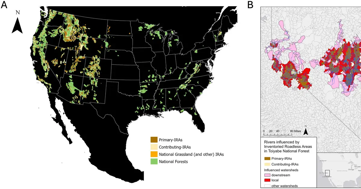Roadless rule helps protect clean drinking water for 25 million Americans, new study shows