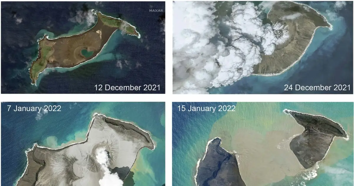 Scientists reconstruct one of this century's most explosive volcanic eruptions to explore its role in a tsunami