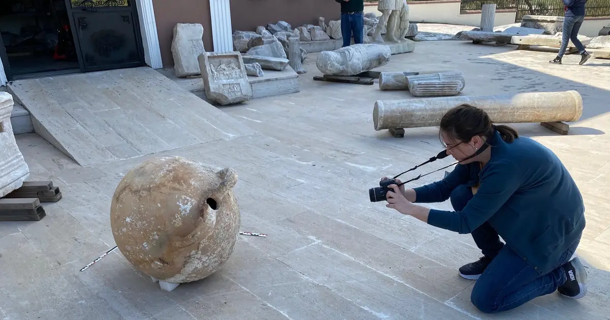 Sensor-embedded 3D-printed repairs could help preserve ancient pottery