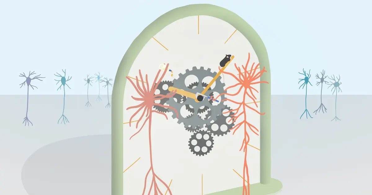 Setting the brain's internal clock: Single neuron type enables learning of motor timing