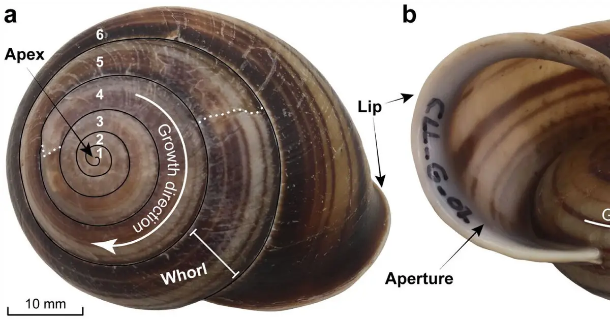 Snail shells are surprise weather time capsules