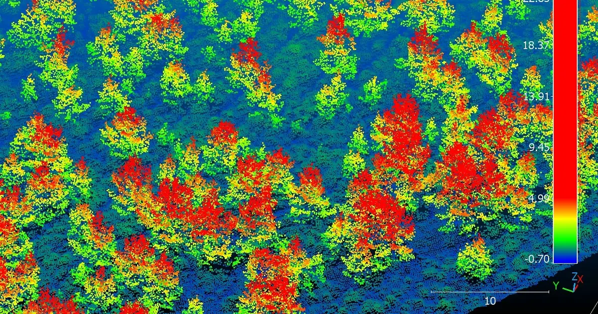 Aerial maps reveal successful woodland expansion in Scotland's Cairngorms