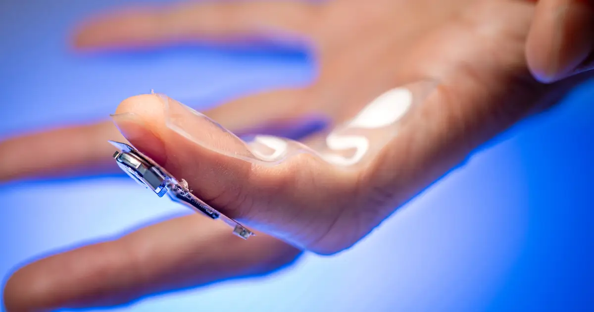 Sweat-powered fingertip patch accurately monitors Parkinson's medication
