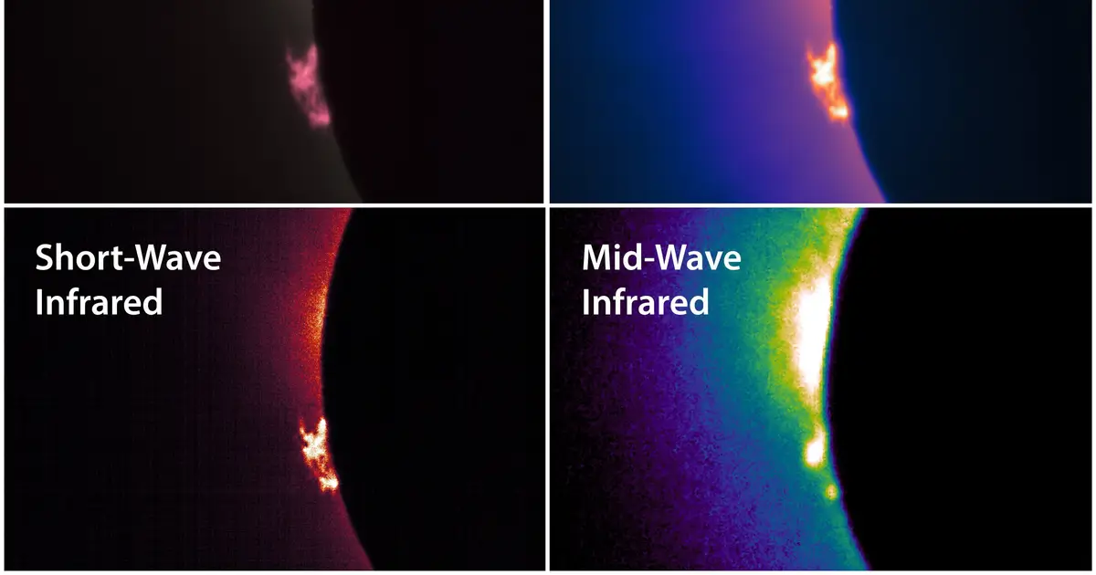 Airborne observatory improves views of solar corona during cloud-covered eclipse