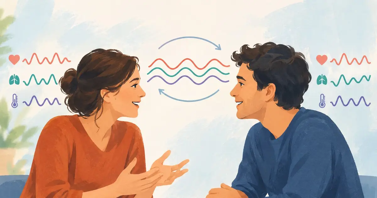 Synchronized bodily responses do not always reflect cooperation, study finds