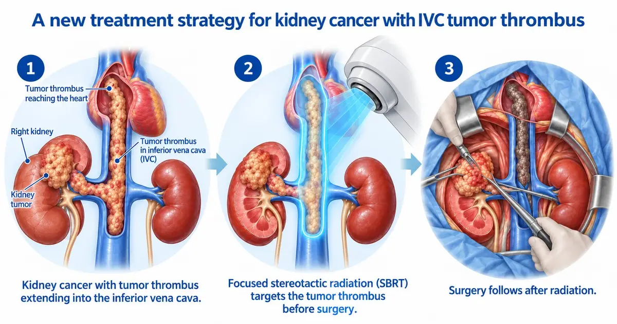 Targeted radiation shows promise for life-threatening kidney cancer complication