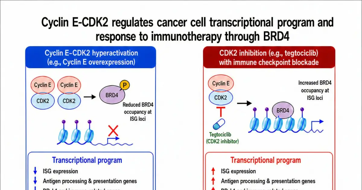 Targeting cell division protein CDK2 could boost immunotherapy response across a wide range of cancers