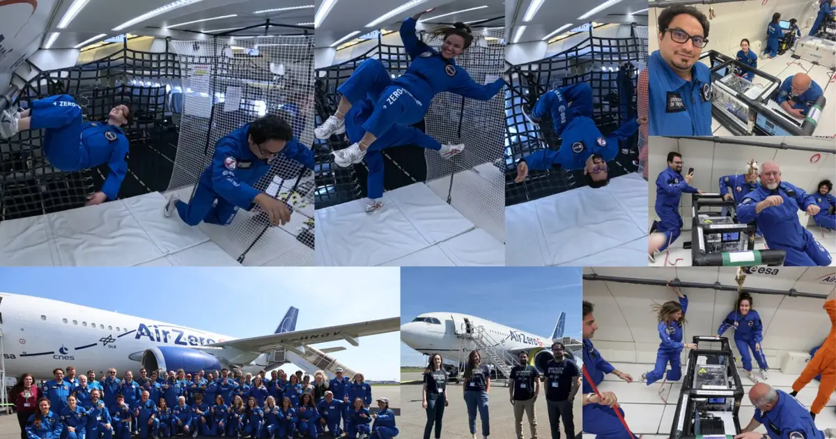 Smart surfaces face zero gravity test in boiling heat experiments