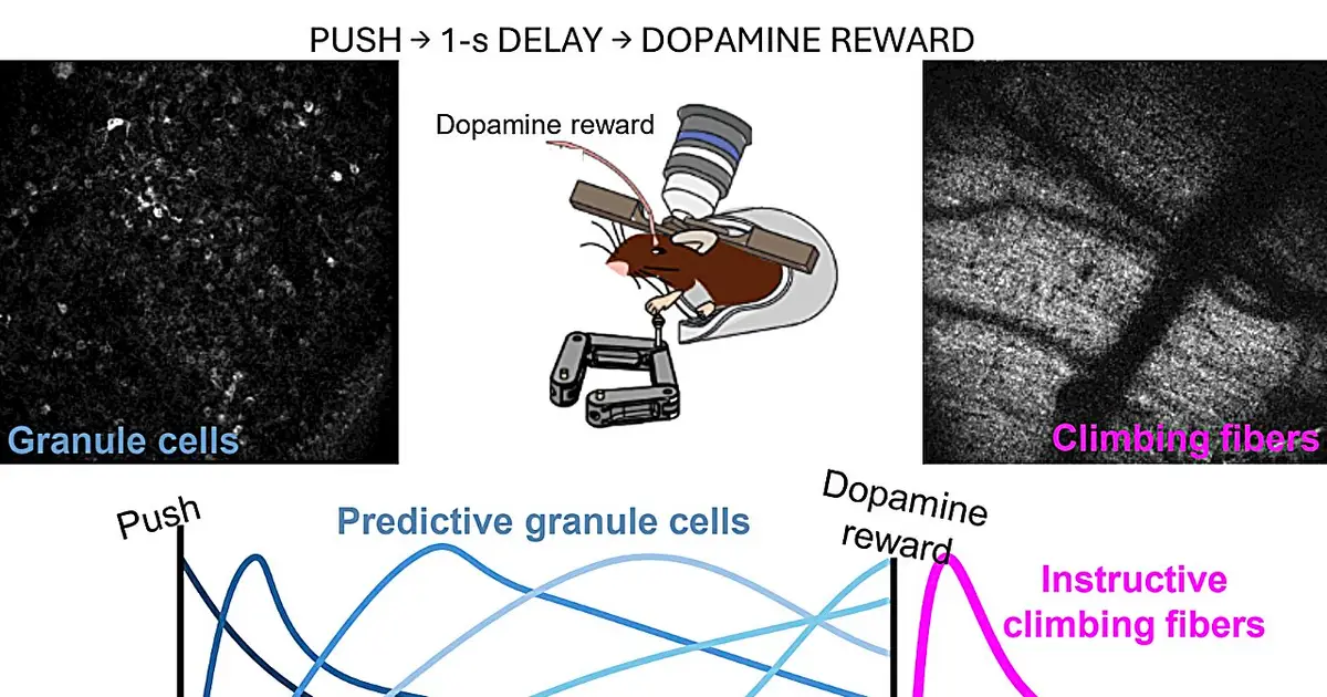 Beyond movement, the cerebellum may contribute to the anticipation of rewards