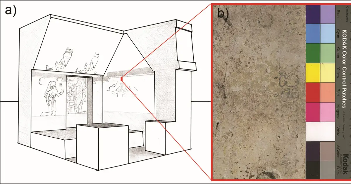 Hidden in Maya wall writings: A named astronomer emerges from 1,200-year-old calculations