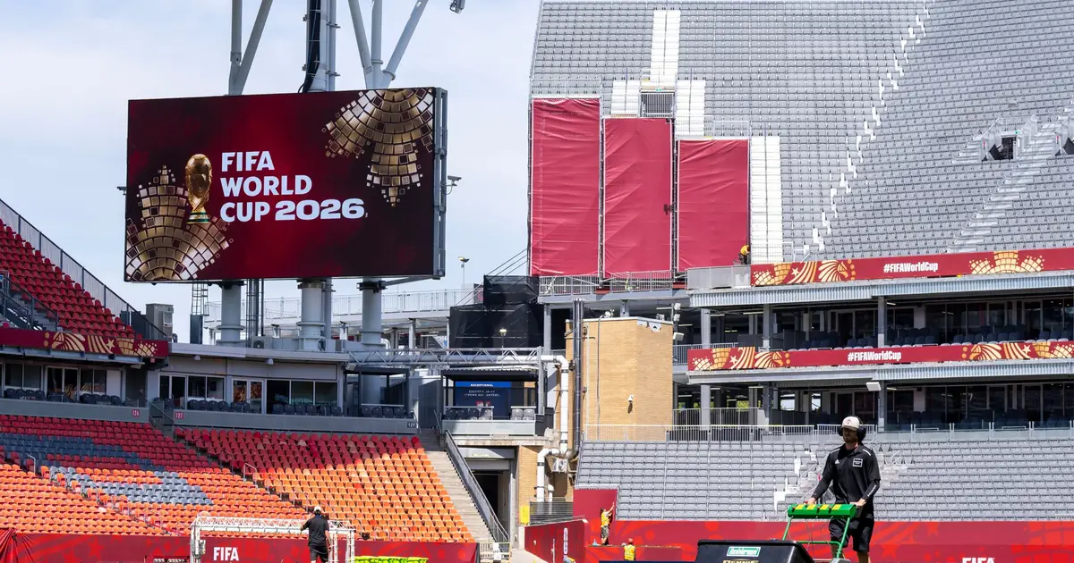 The World Cup pitches are the result of years of engineering to find just the right grass