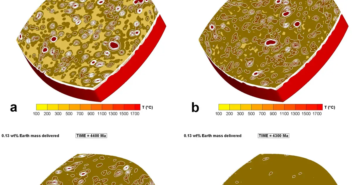 Earth may have gained optimal conditions for life's chemistry 4.33 billion years ago