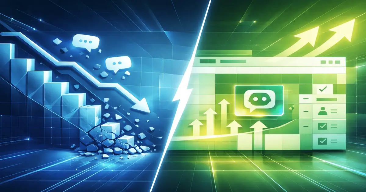 The real story behind the 53 % drop in SaaS AI traffic