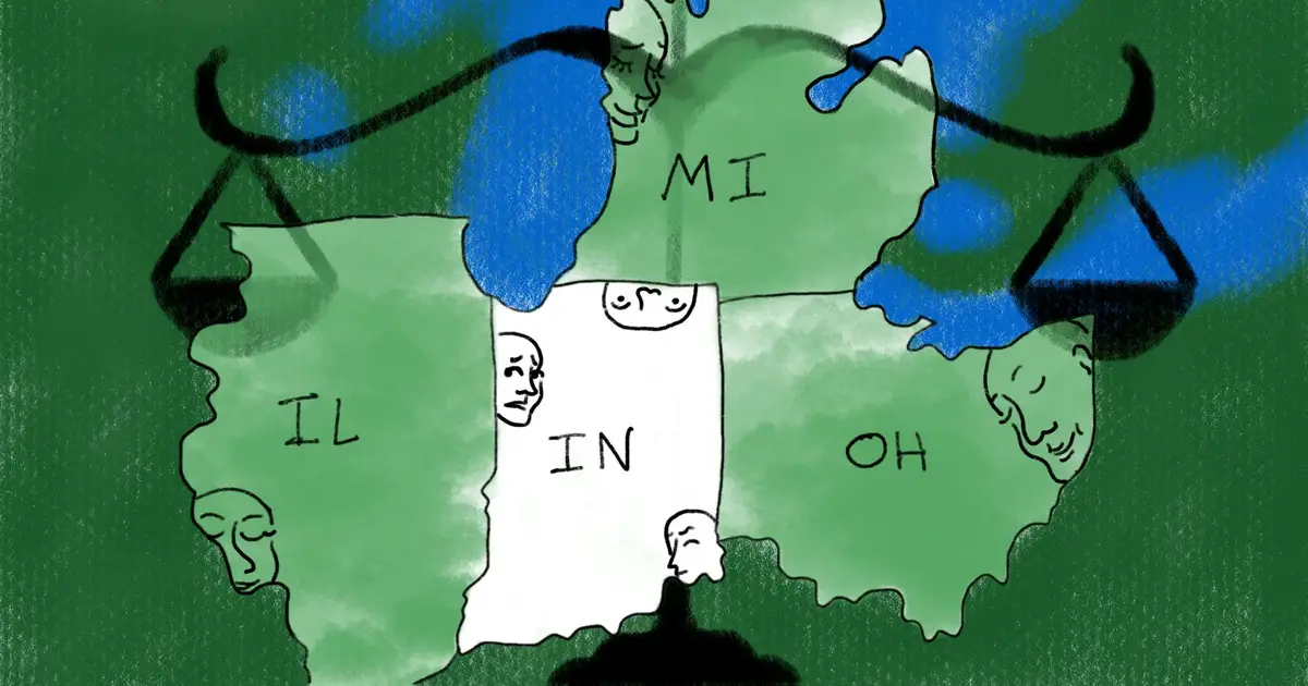 OPINION : Hoosiers deserve legal marijuana , just like Michiganders , Illinoisans and Ohioans