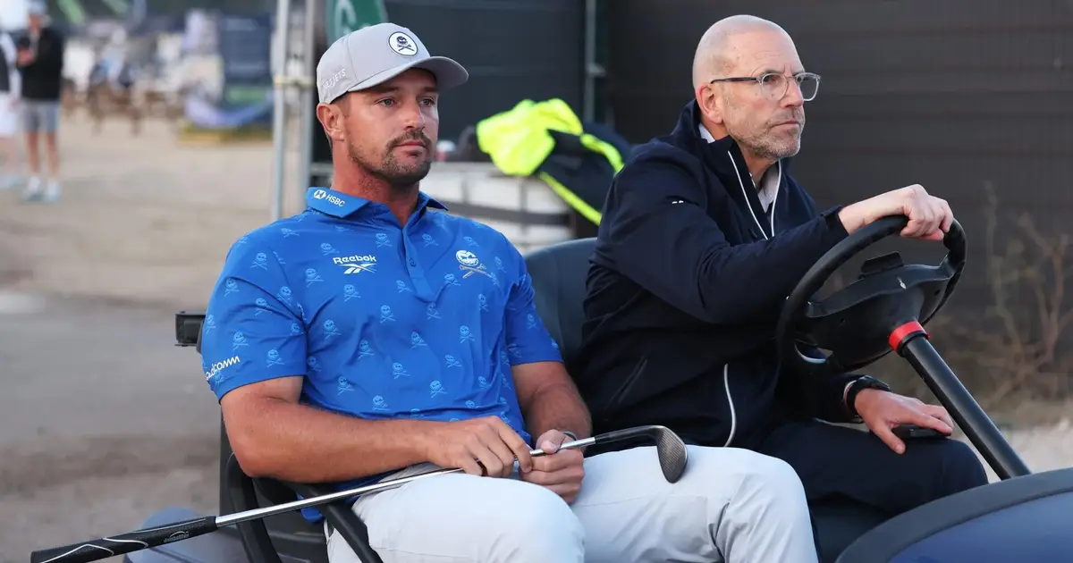 Bryson DeChambeau irate after being assessed two-stroke penalty for stomping grass atThe Open 2026