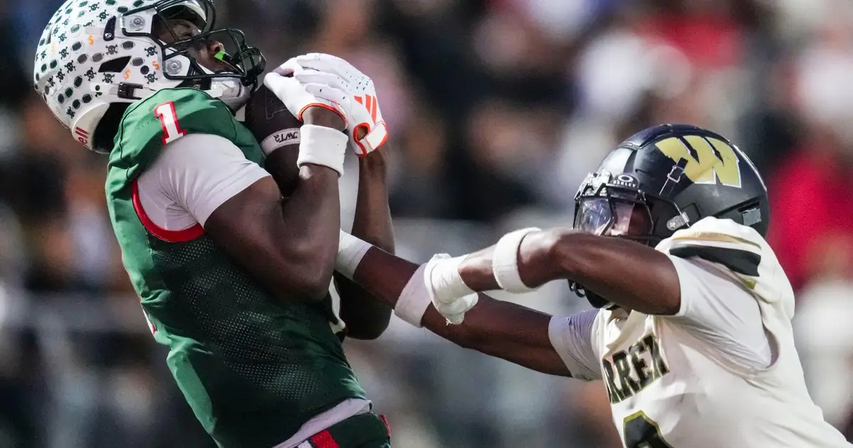 Indiana lands 5-star football recruit: Monshun Sales -- nation's No. 1 WR -- commits to Curt Cignetti
