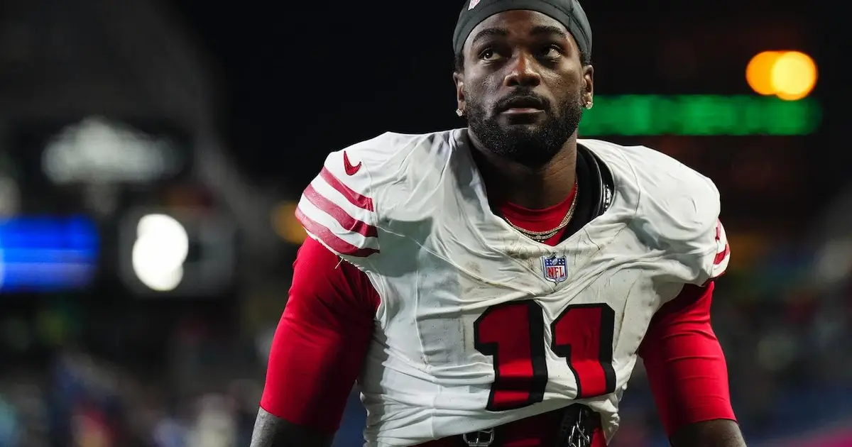 Brandon Aiyuk appears to mock Kyle Shanahan after 49ers coach was involved in car accident
