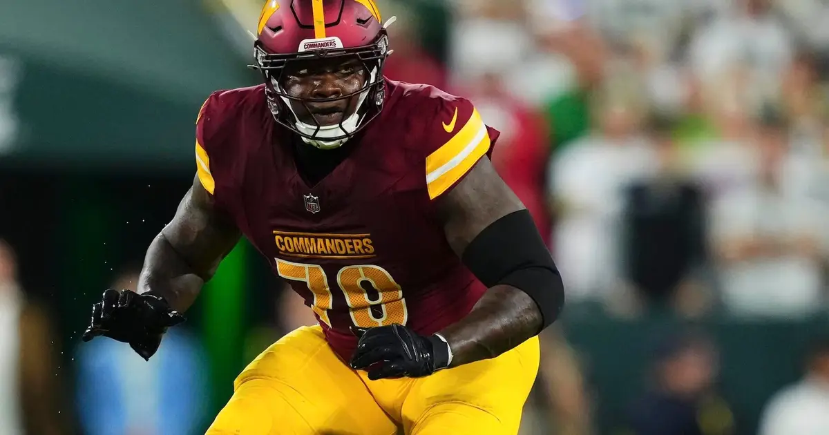 Commanders' Laremy Tunsil diagnosed with torn triceps, reportedly will miss most of the 2026 season