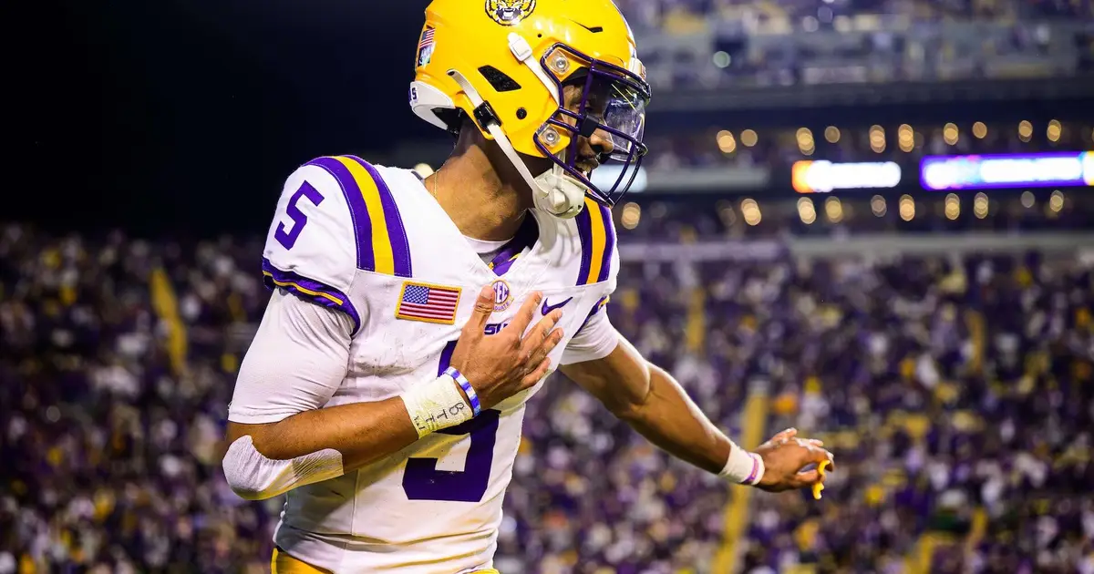 Jayden Daniels sends LSU cease and desist after Tigers give No. 5 jersey to DJ Pickett