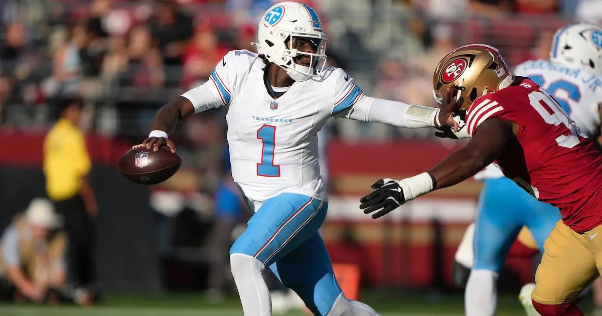 NFL preseason Week 1 overreactions: Do Titans have Cam Ward problem? Niners have OROY candidate at WR