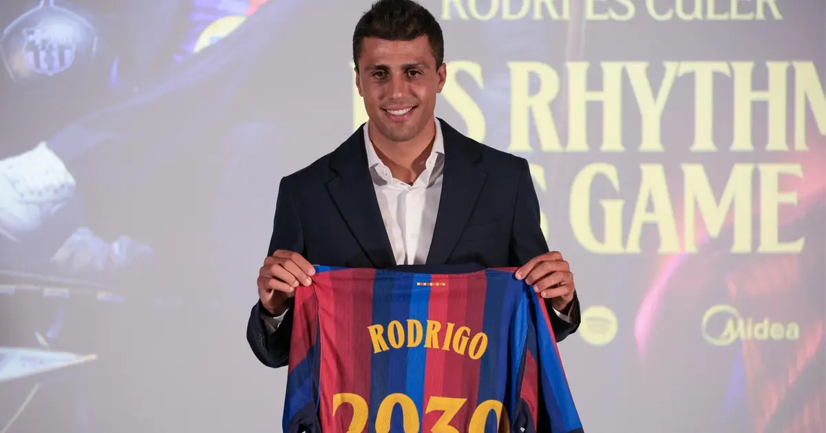 Why signing World Cup winner Rodri may be what sees Barcelona end Champions League drought