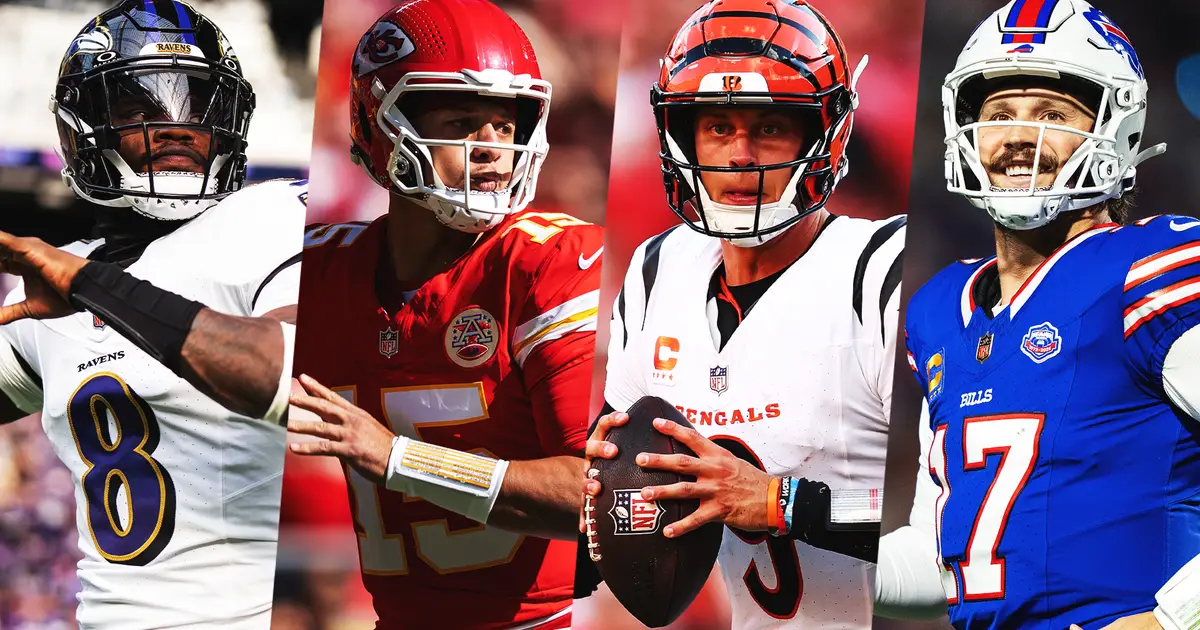 Can Patrick Mahomes, Josh Allen, Lamar Jackson and Joe Burrow avoid the quarterback midlife crisis?