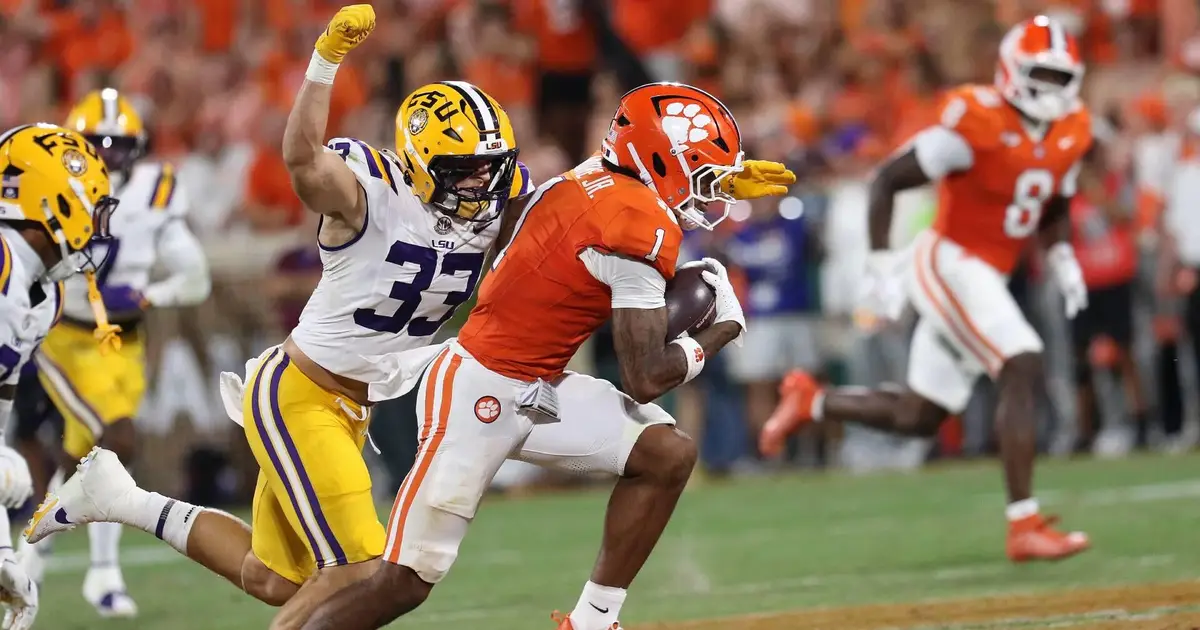 Week 1 College Football Playoff impact games: LSU vs. Clemson headlines, downballot shots could define weekend