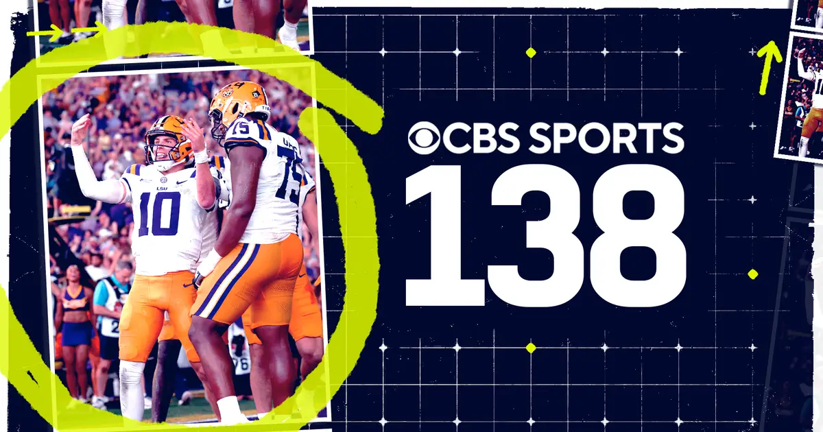 CBS Sports 138: LSU soars into top 10, Michigan tumbles from top 30 in college football rankings