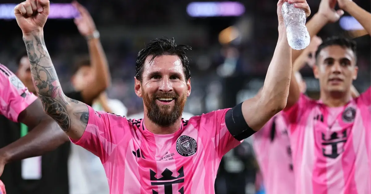 Lionel Messi's 100th Inter Miami goal seals Campeones Cup final victory over Cruz Azul