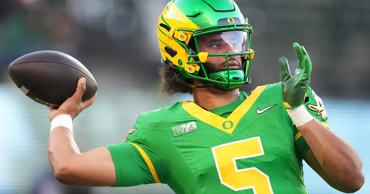 Oregon QB Dante Moore ruled out vs. UCLA as Dylan Raiola nears first Ducks start