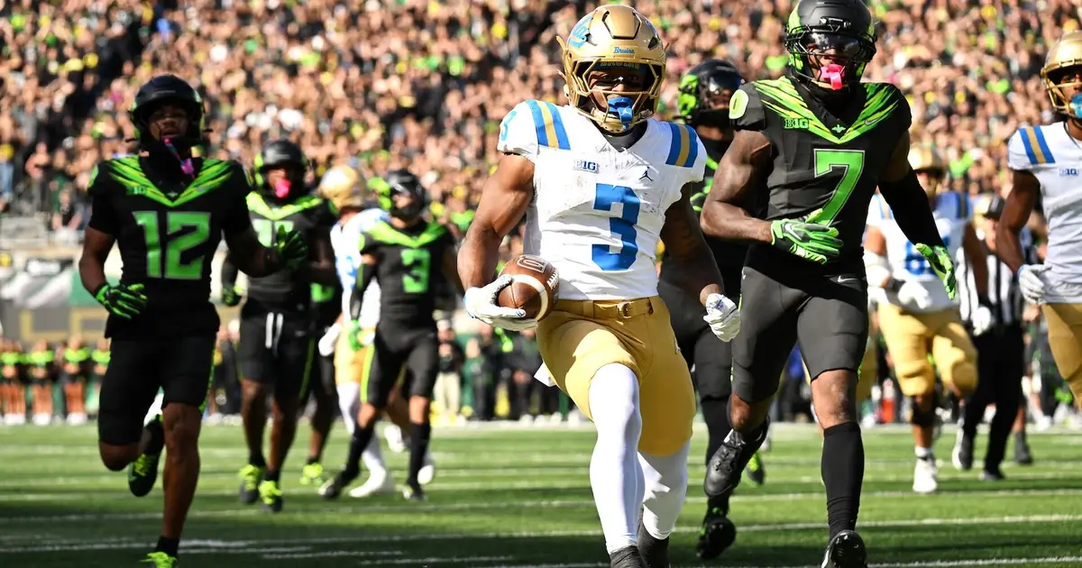 College football score predictions for Week 7, 2026: Model likes UCLA (-2.5) against Wisconsin