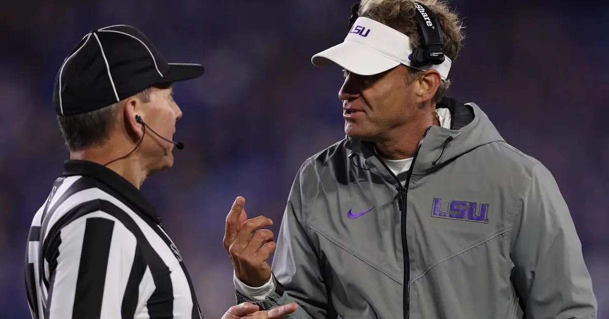 Lane Kiffin has plenty of complaints, but LSU's latest loss starts with the man in charge