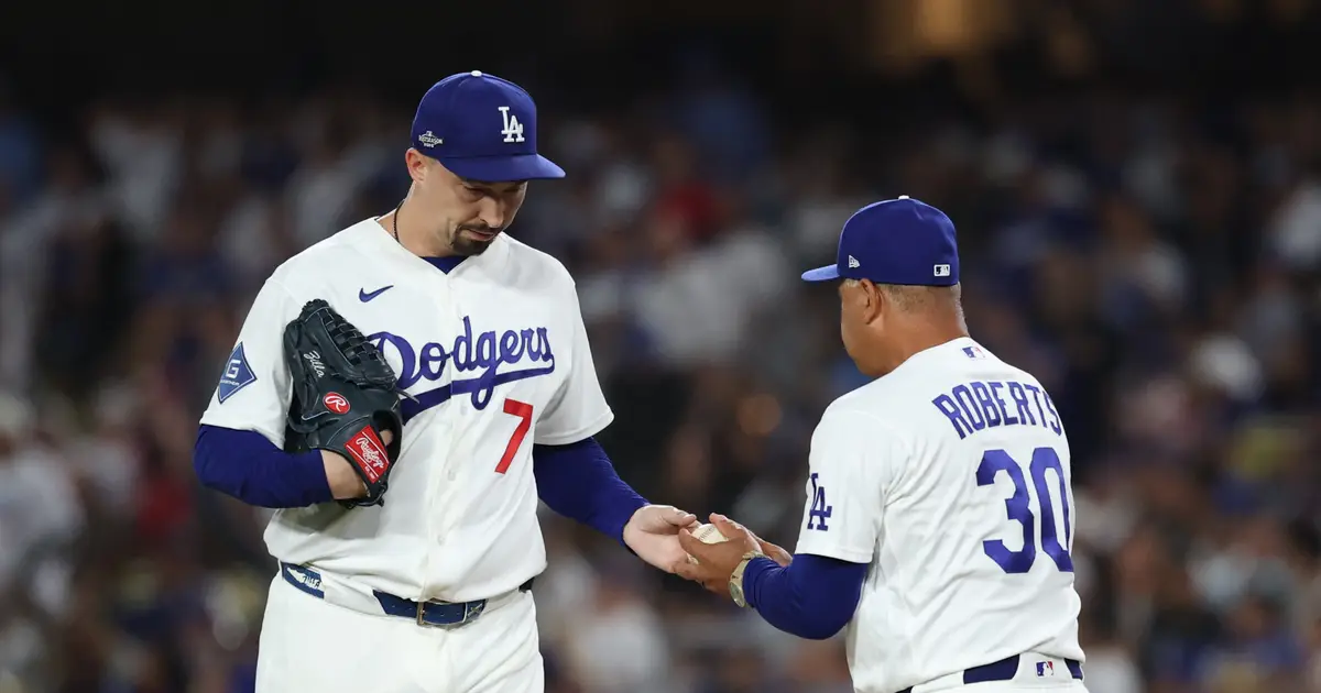 Dodgers manager Dave Roberts explains leaving Blake Snell in before costly back-to-back home runs in Game 3