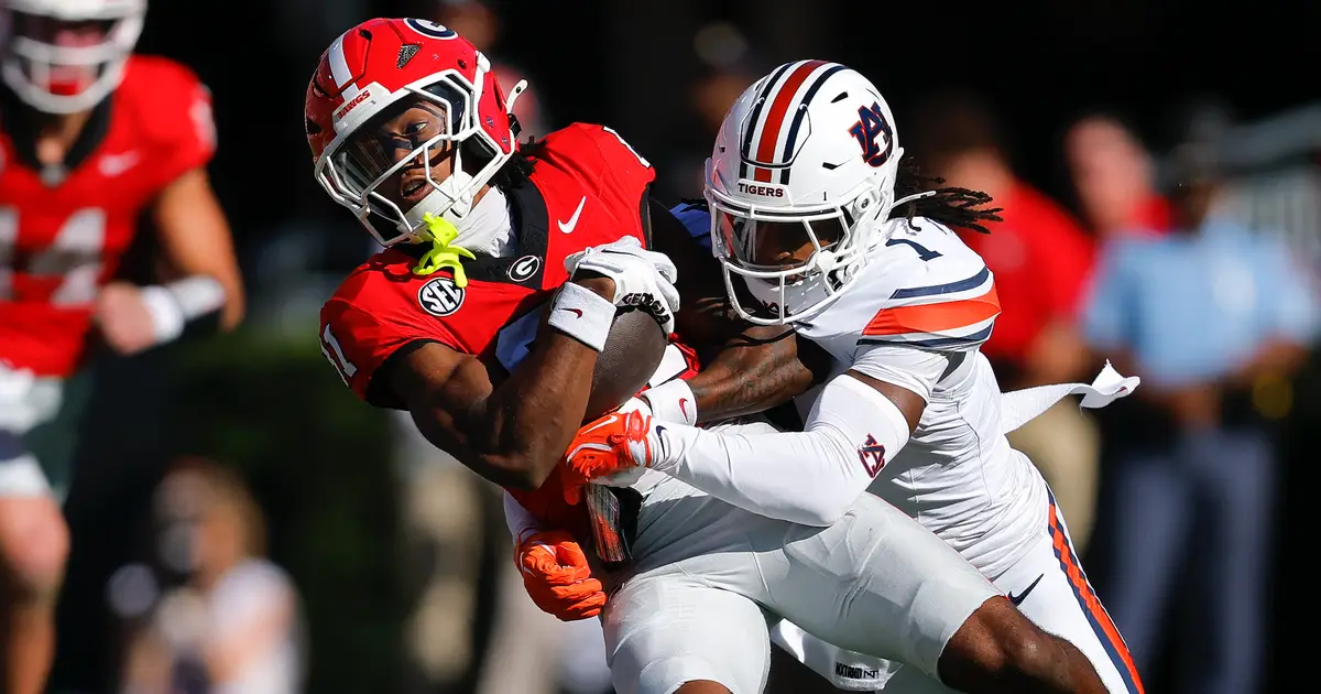 Auburn takes down Georgia: Tigers score massive upset over No. 1 Bulldogs on walk-off FG