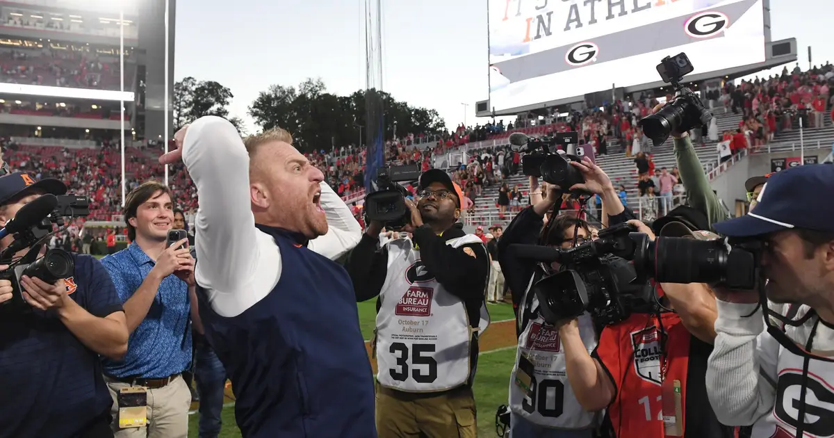 How Auburn found its magic again by beating No. 1 Georgia at its own game