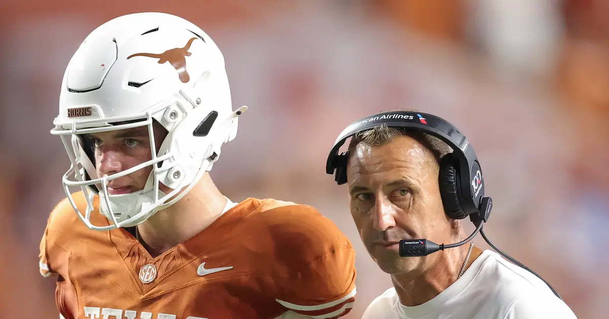 Arch Manning remains Texas starting QB, but Steve Sarkisian says he needs a 'better version' of Longhorns star