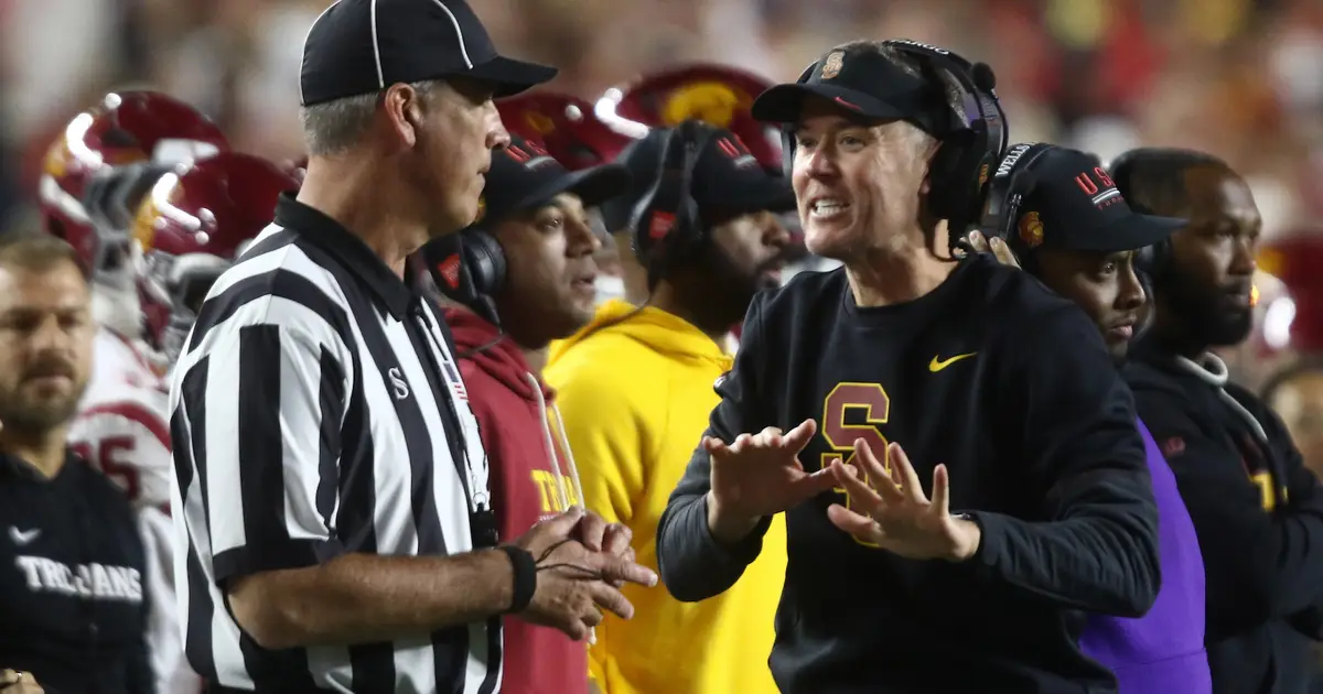 The time has come for USC to pony up and pay Lincoln Riley's buyout after bottom falls out against Wisconsin