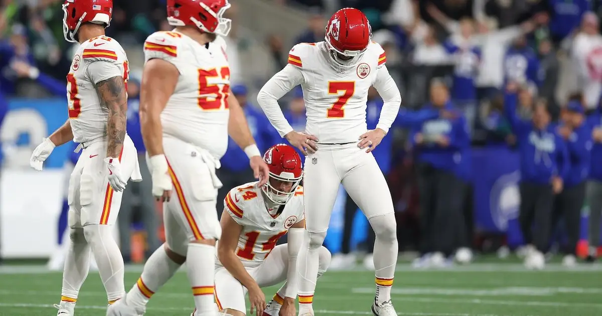 Chiefs may have a Harrison Butker problem: Andy Reid says KC kicker 'gotta fix it'