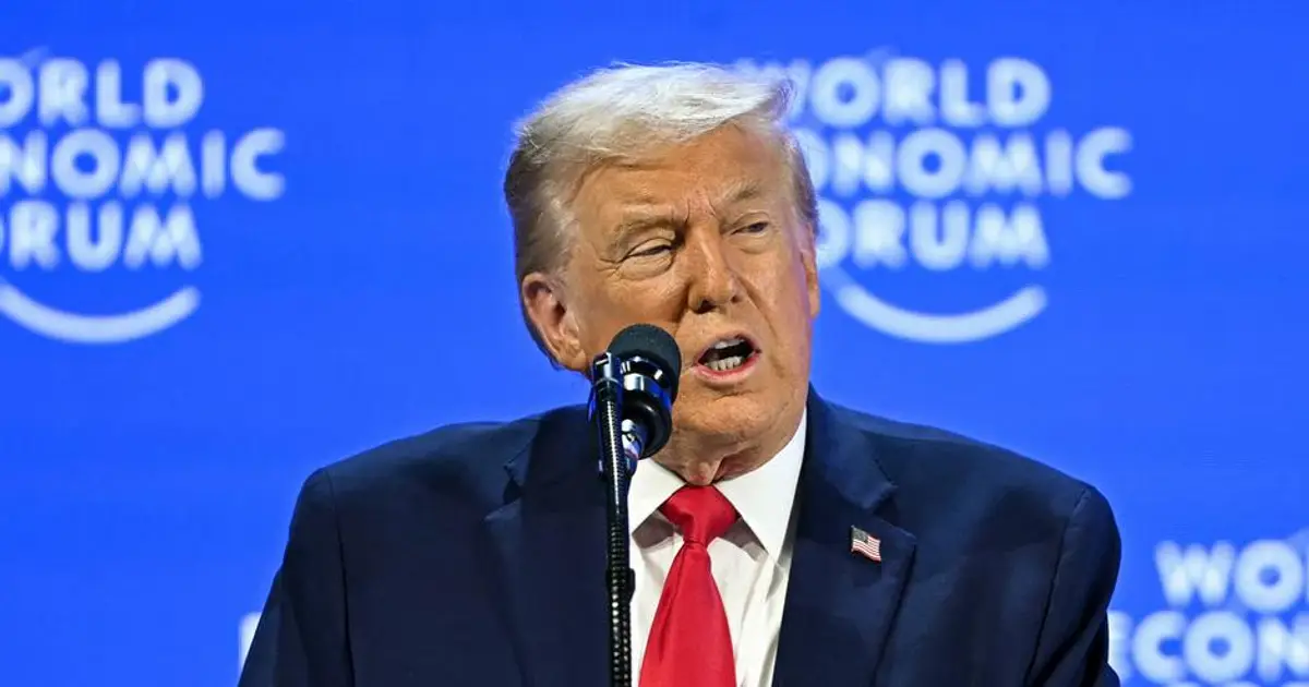 Trump touts policies , renews Greenland ambitions at WEF